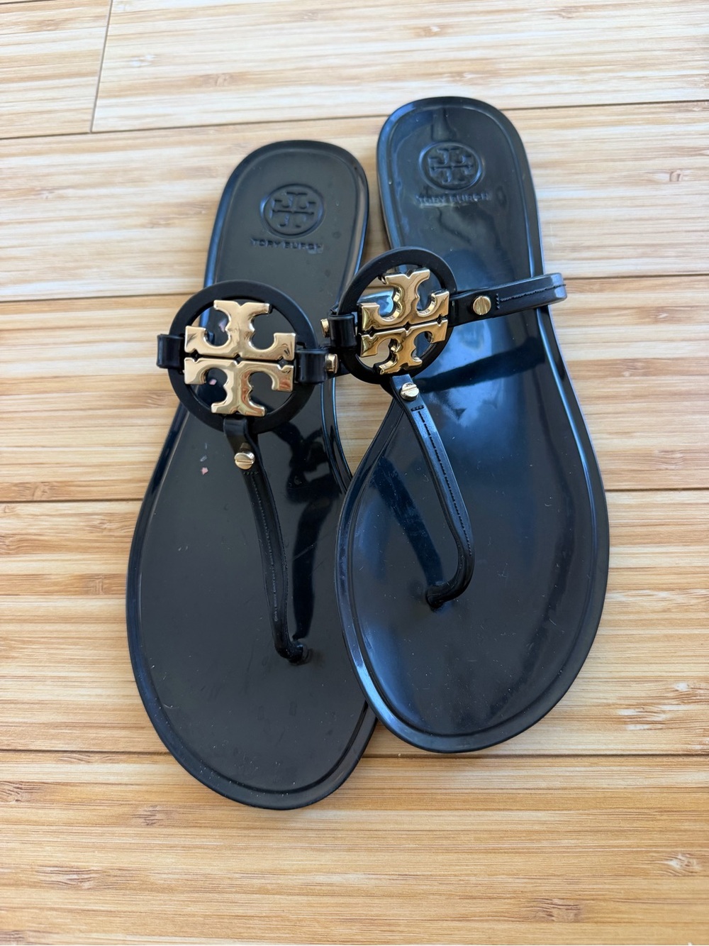 Tory Burch miller Black Jelly Sandals